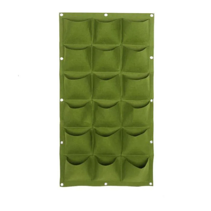 Green wall geotextile felt fabric vertical garden grow bags