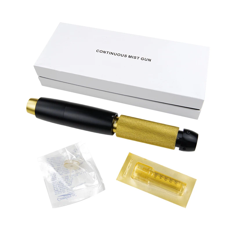 Black gold hyalurons injector pen Hyaluronic acid Injection Pen 3 pressure adjusted Hyaluronic Acid Dermal Filler Injectable