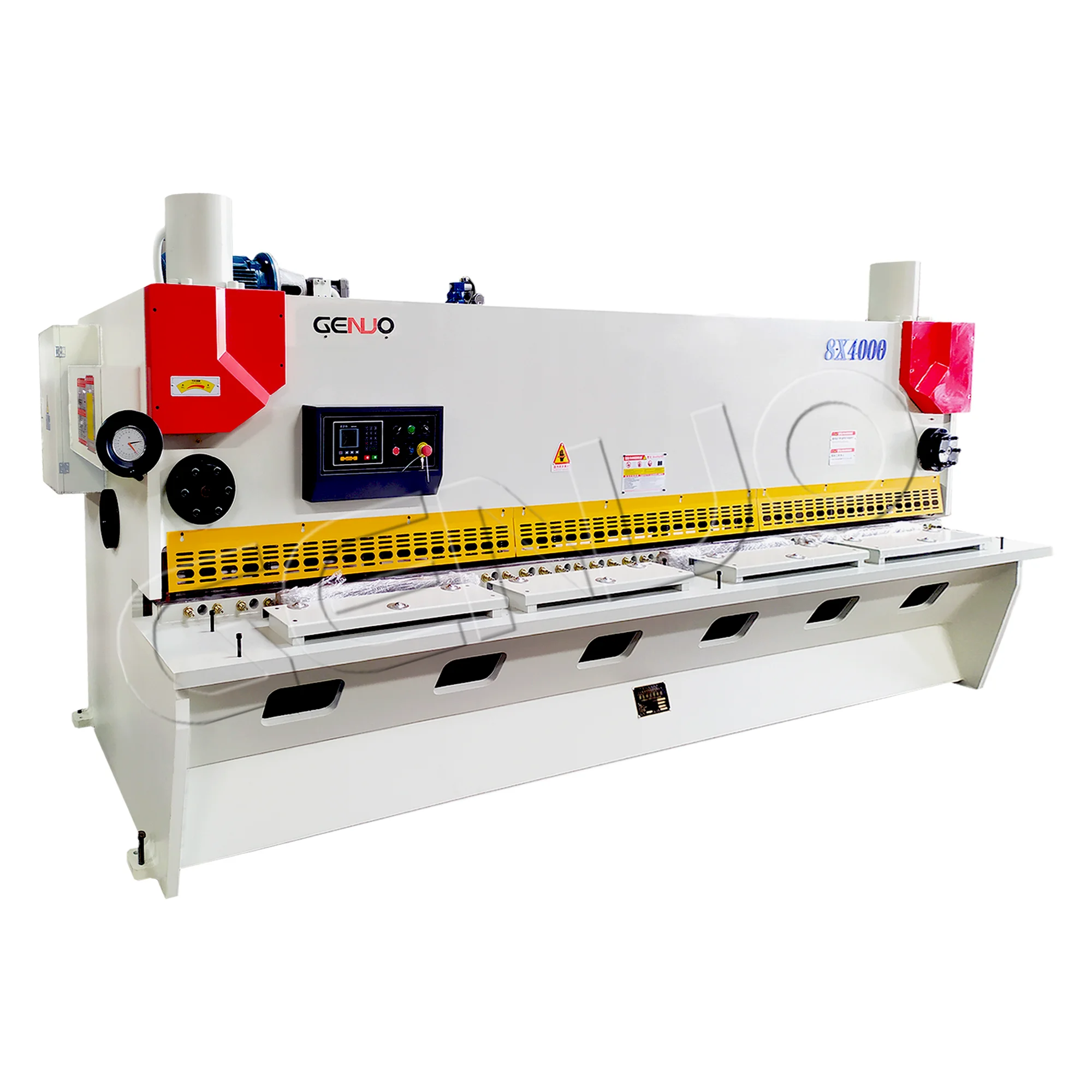 2023 GENUO Excellent Quality And Reasonable Price 6 mm Mechanical Automatic Guillotine Shearing Machine