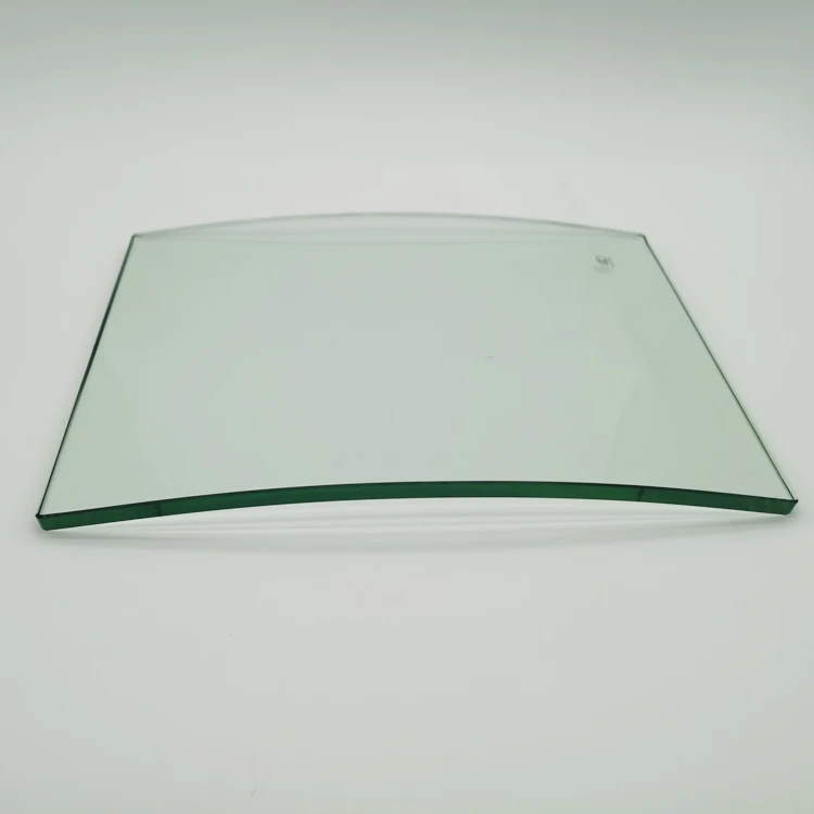 21.52mm exterior laminated curved glass for curtain