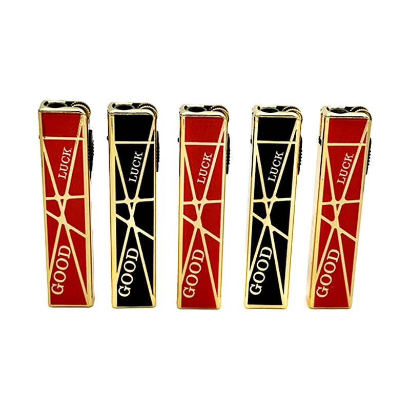 Factory Wholesale Cigarette Lighter Gas Chamber Torch Lighter Windproof Plastic Lighter