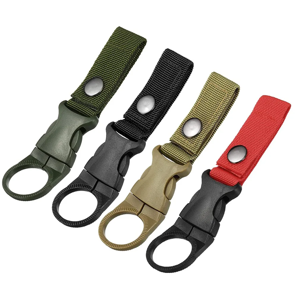 Hanging Buckle Mineral Water Bottle Clip Drink Holder Drinks Bottle Buckle For Camping Hiking Traveling Outdoor