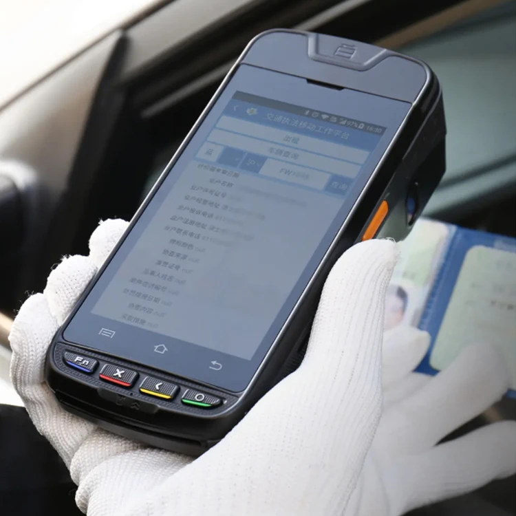 Android mobile pos system 5 Inch 4G touch screen Handheld Portable mini smart POS Terminal with Printer