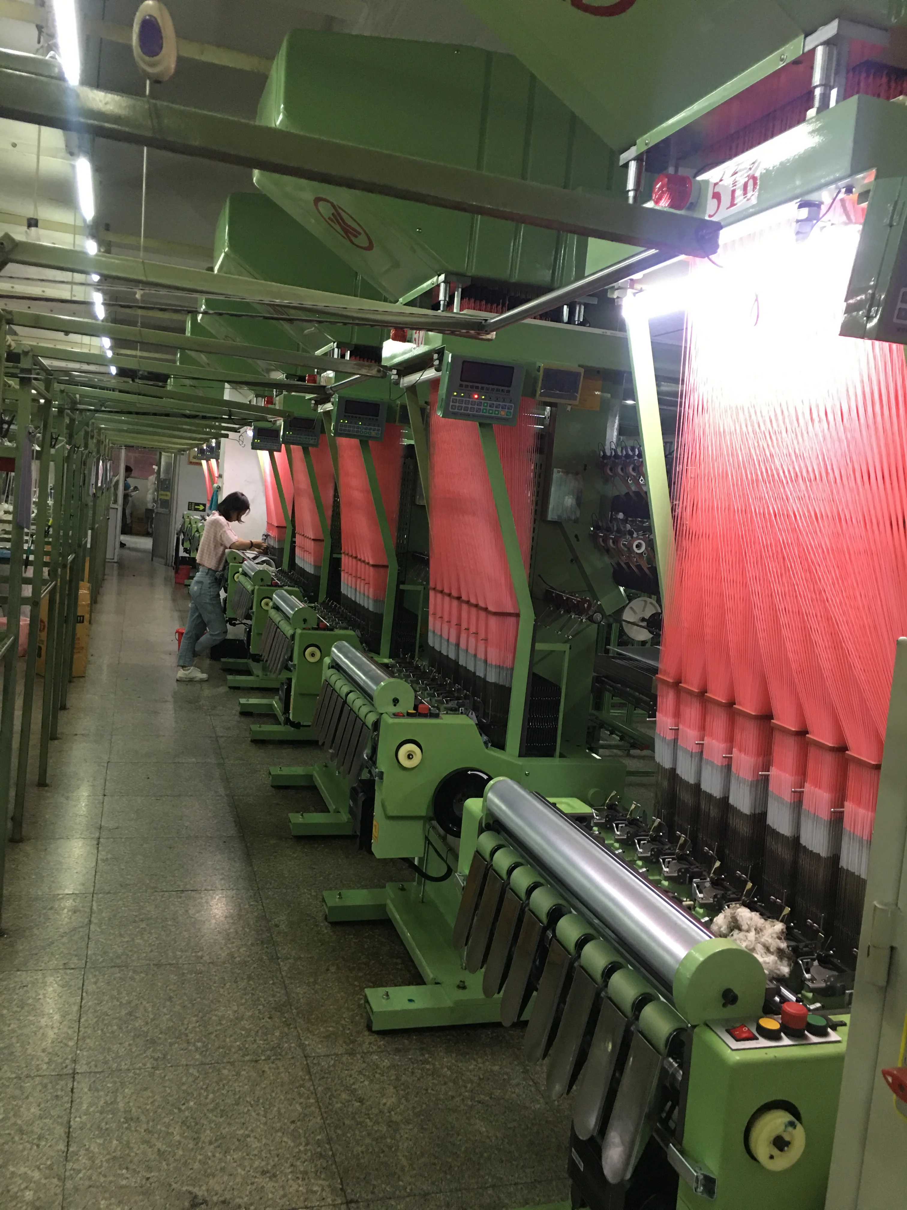 Electronic Jacquard Elastic Band Loom full-automatic Computer Jacquard Loom 384-1120 Needles Series