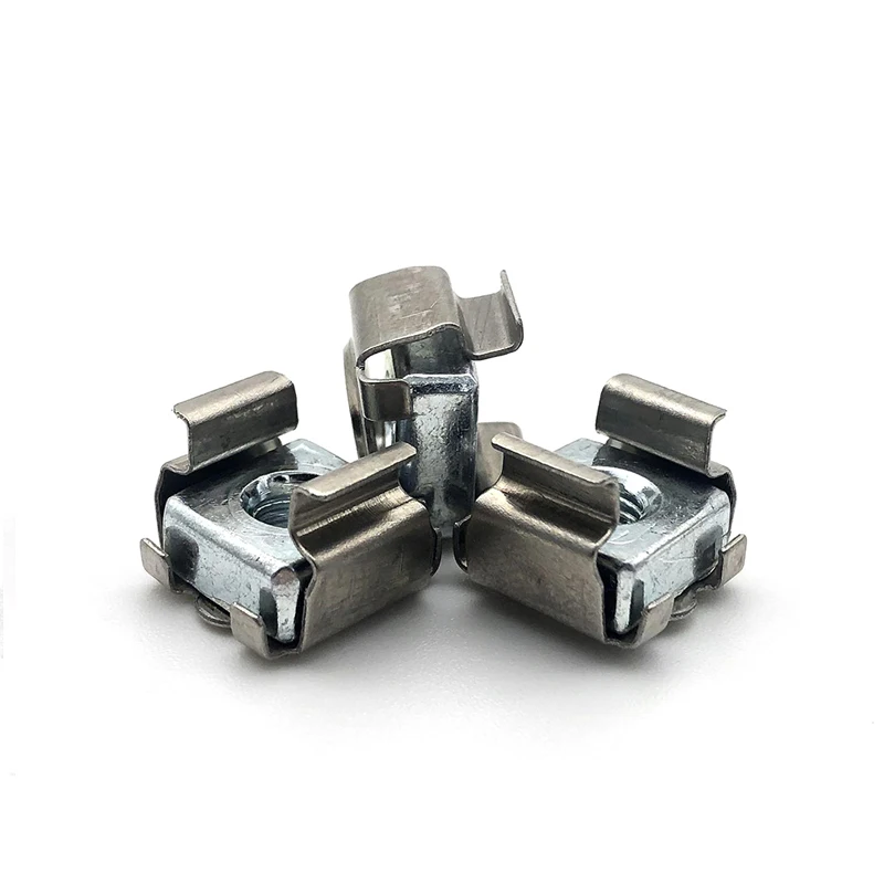 Factory Customized Cage Nuts M3 Cage Nut M4 Zinc Plated Square Weld Cage Nut DIN Tengdafei CN;GUA Metric,imperial (inch)