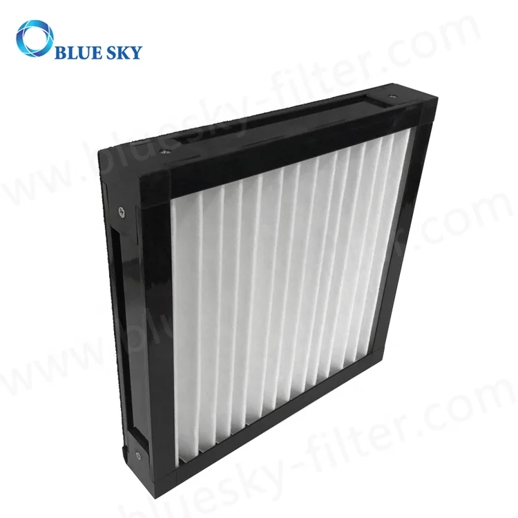 290x290x50mm Customized Plastic Frame and Cotton Media Filters for Air Purifier Replacement Parts