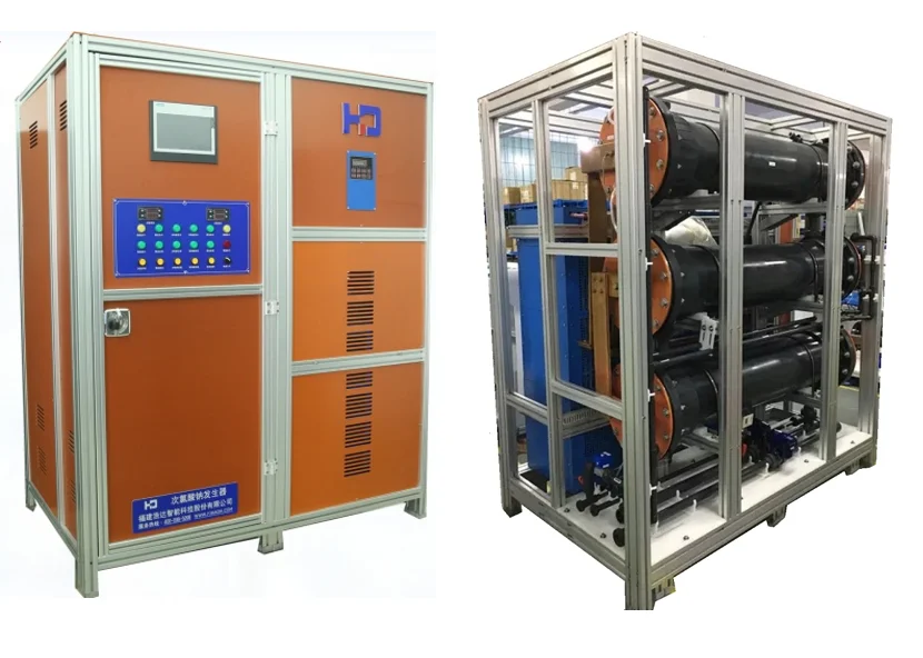 HD-6K Industrial Electrolysis caustic soda lye chemical solution On-site Chlorinator Generation System sterilization equipment
