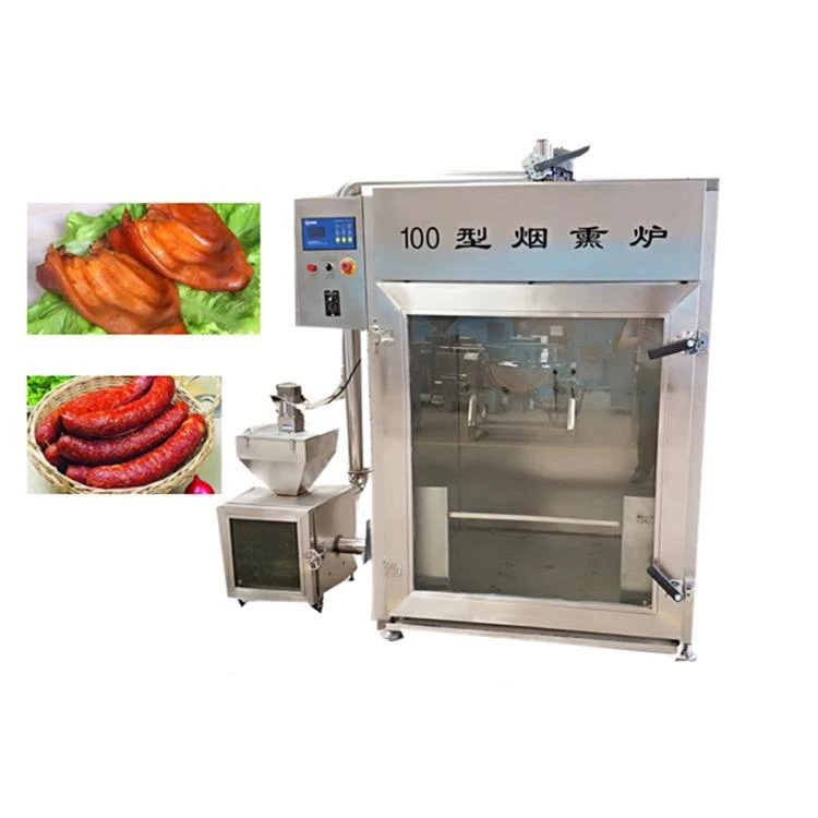 Industrial Meat Smoking Oven Fish Pork Chicken Sausage Smoker Oven Machine