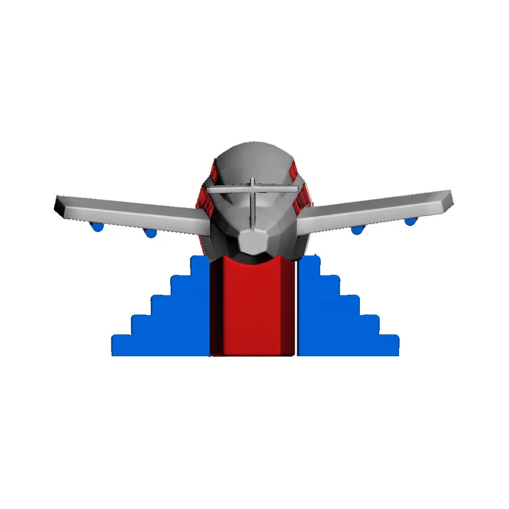 kids indoor party childcare airplane playground equipment