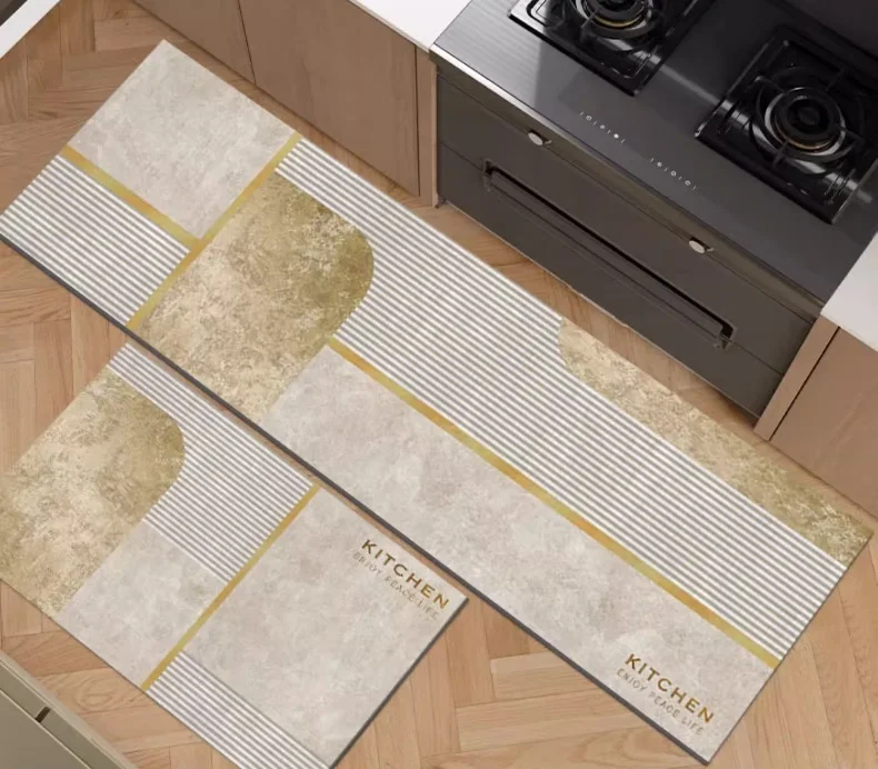 4MM Customized printed Anti Fatigue PVC foam kitchen_floor_mats Non-slip Waterproof Kitchen Floor rugs comfortable online
