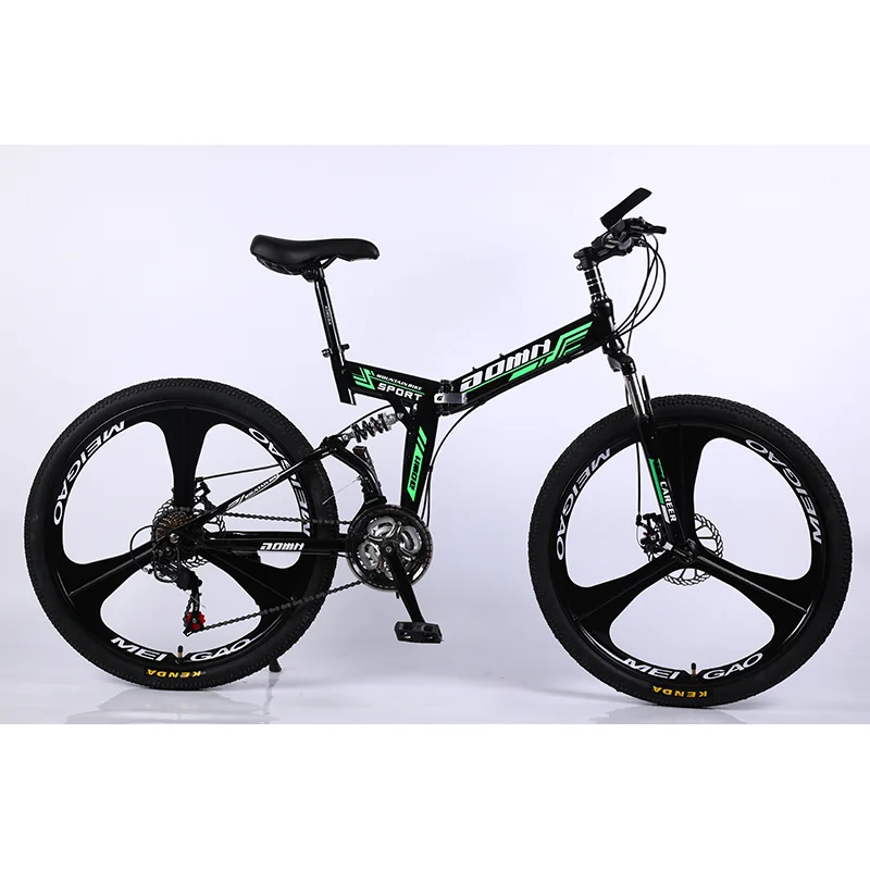 MIAI OEM chinese 26' full suspension mountainbike/cheap mtb folding bike 26 inch /bicycle mountain bike
