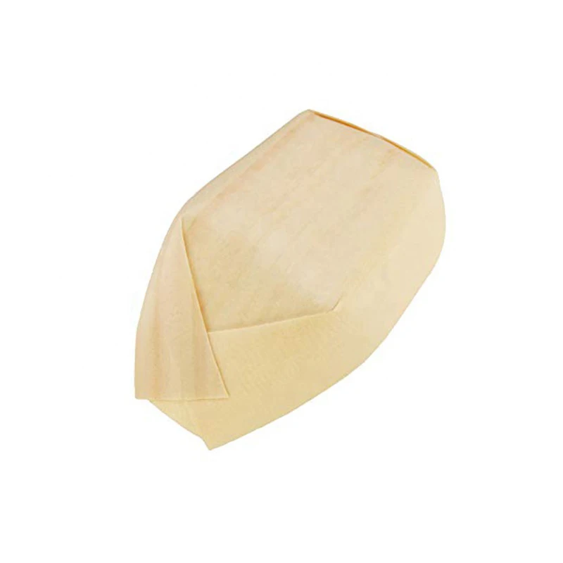 2023 High Quality Natural Disposable Sushi Wooden Boat