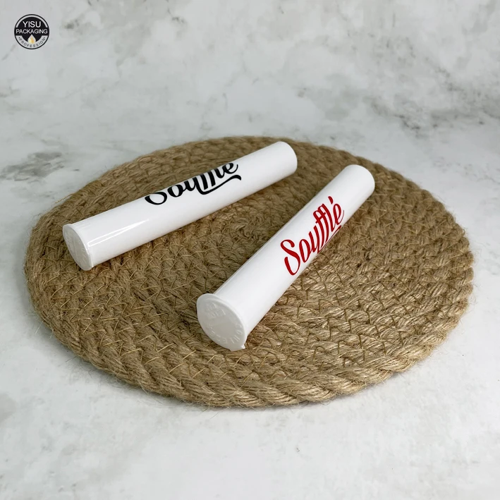 Color empty plastic test tubes plastic dram pop top bottles child resistant packaging for pill