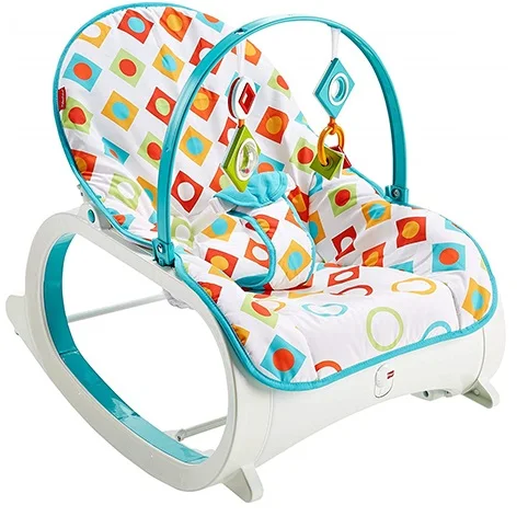 Infant-to-Toddler Rocker Geo Diamonds  Indoor Baby Swing