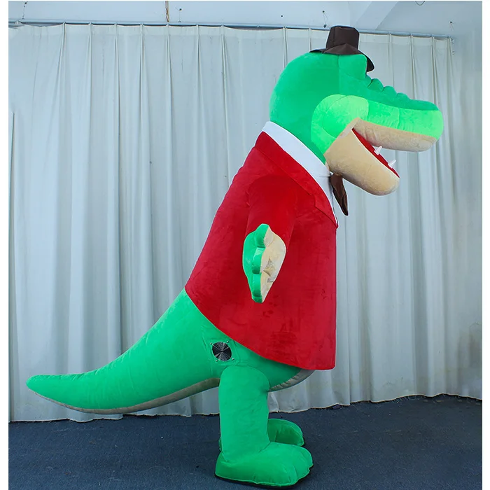 Russia Giant Inflatable Crocodile Mascot Costume Halloween Christmas Birthday Party Gift