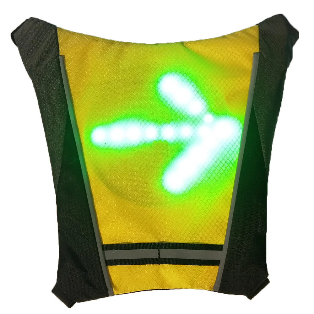 Wireless USB Luminous Remote Control Night Riding Warning Light Turn Signal Led Light Safety With Your Logo