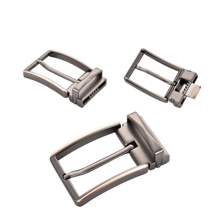 OEM/ODM Mens Swivel Revolve Metal Zinc Alloy Simple Clip Pin Belt Buckle