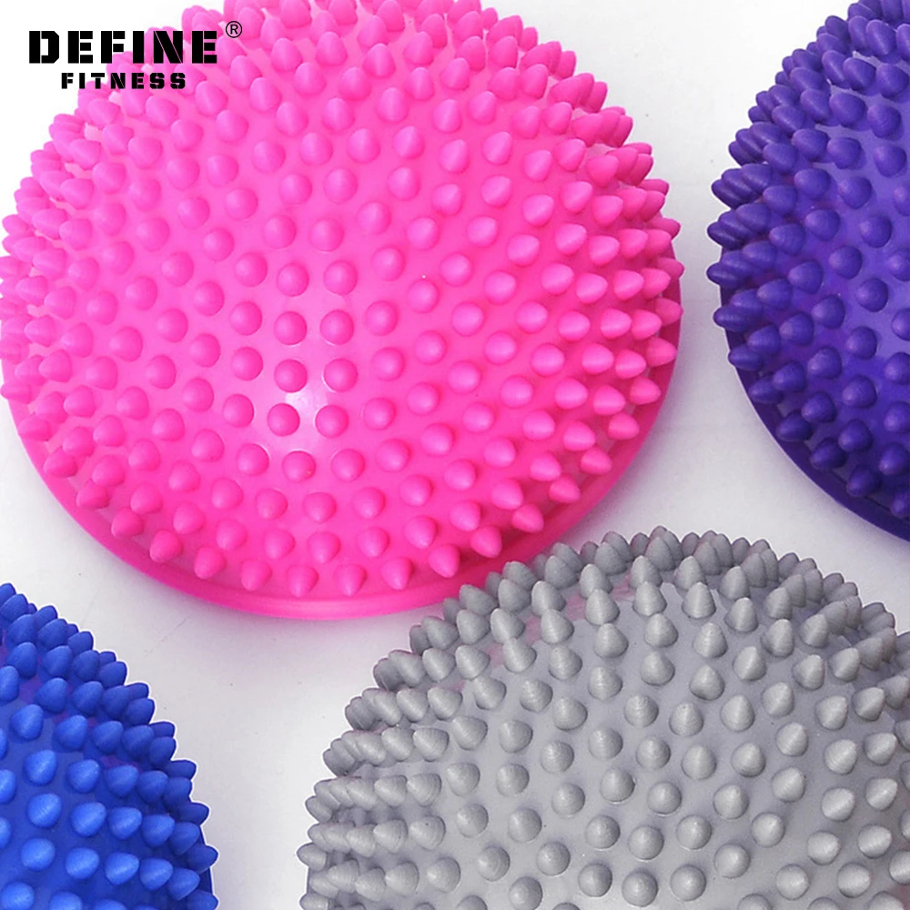 DEFINE FITNESS Custom Logo Point Massager Balance Pods For half balance pod  Gym And Home Pilates Yoga Exercise Foot Hal