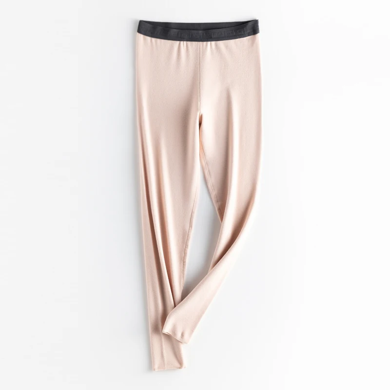 
Premium Soft Jacquard Elastic Snug Fit Thermal Bottom Womens Long Johns 