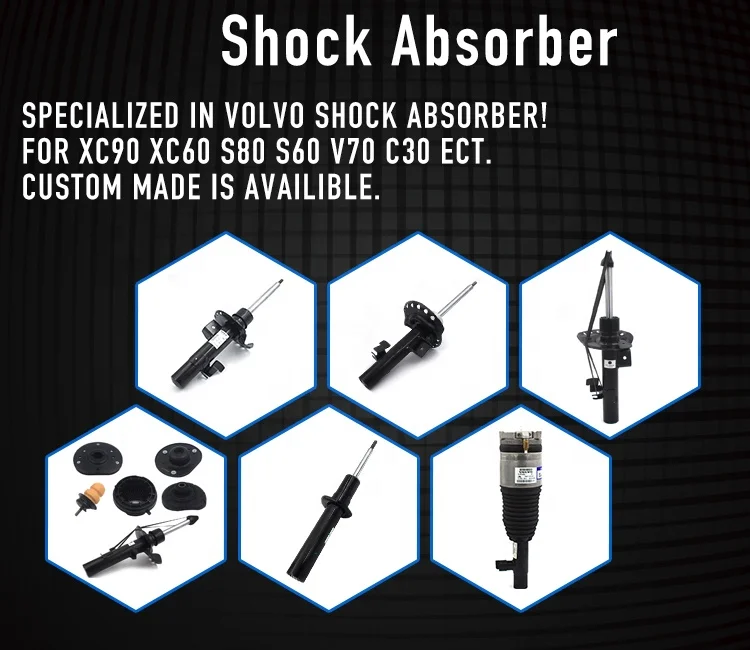 factory price OEM31329287 suspension front coil spring torsion shock absorber Rubber Buffer for volvo S80