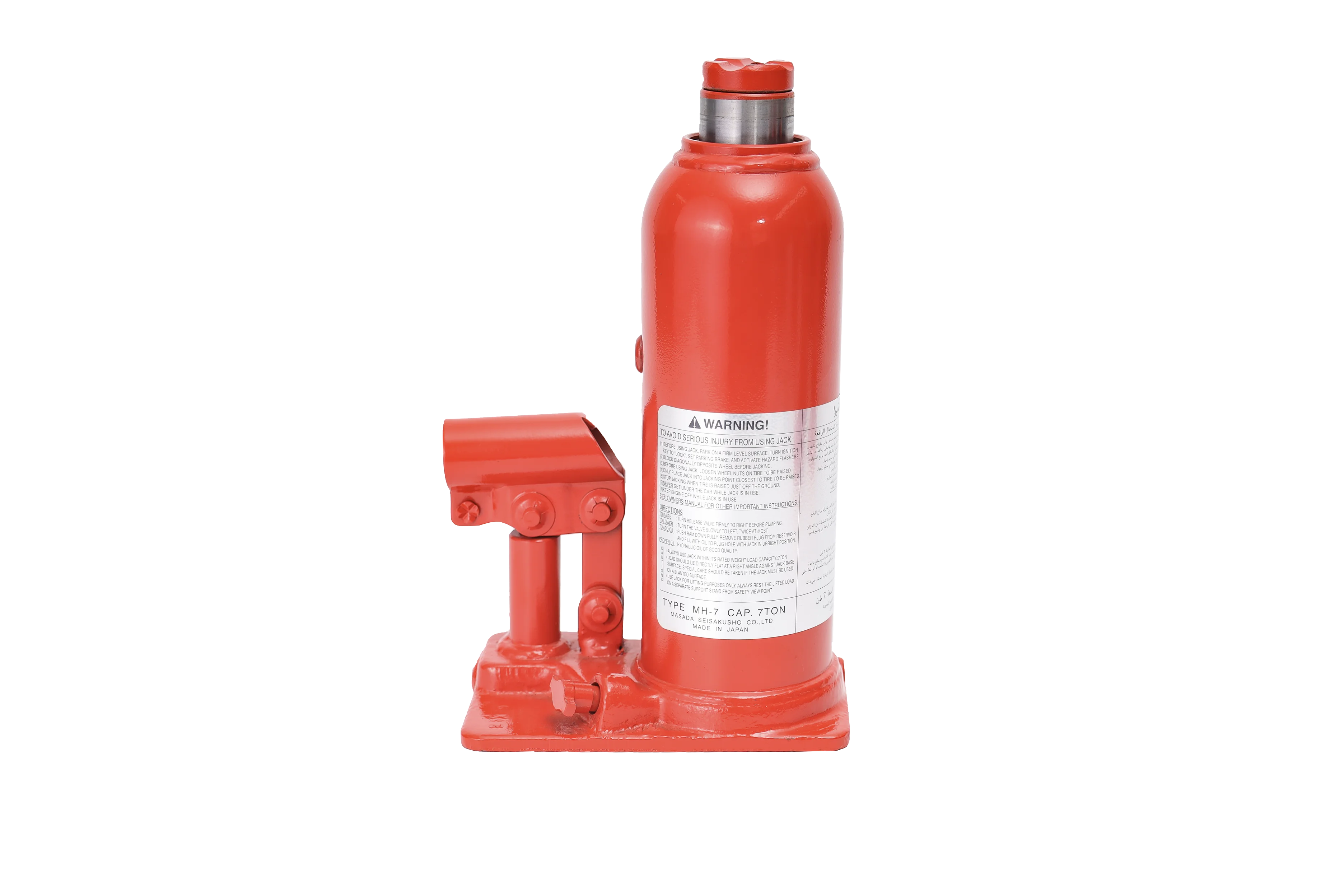 MSK-3 Masada High Quality Cars Max Height 365mm Manual 3 Tons Capacity Adjusting Screw Hydraulic Lift Bottle Jacks
