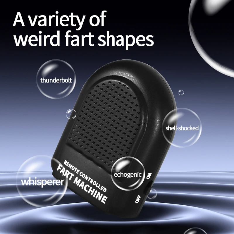 Remote Controlled Fart Machine with Different Realistic Sounds Portable Farting Machine Toy Pranks Jokes Gag gifts for kids