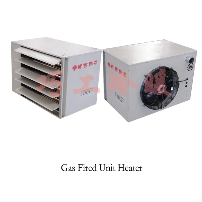 Indirect combustion gas heater air fan heater 10-80KW energy-saving heating for factory warehouse greenhouse shopping mall hall