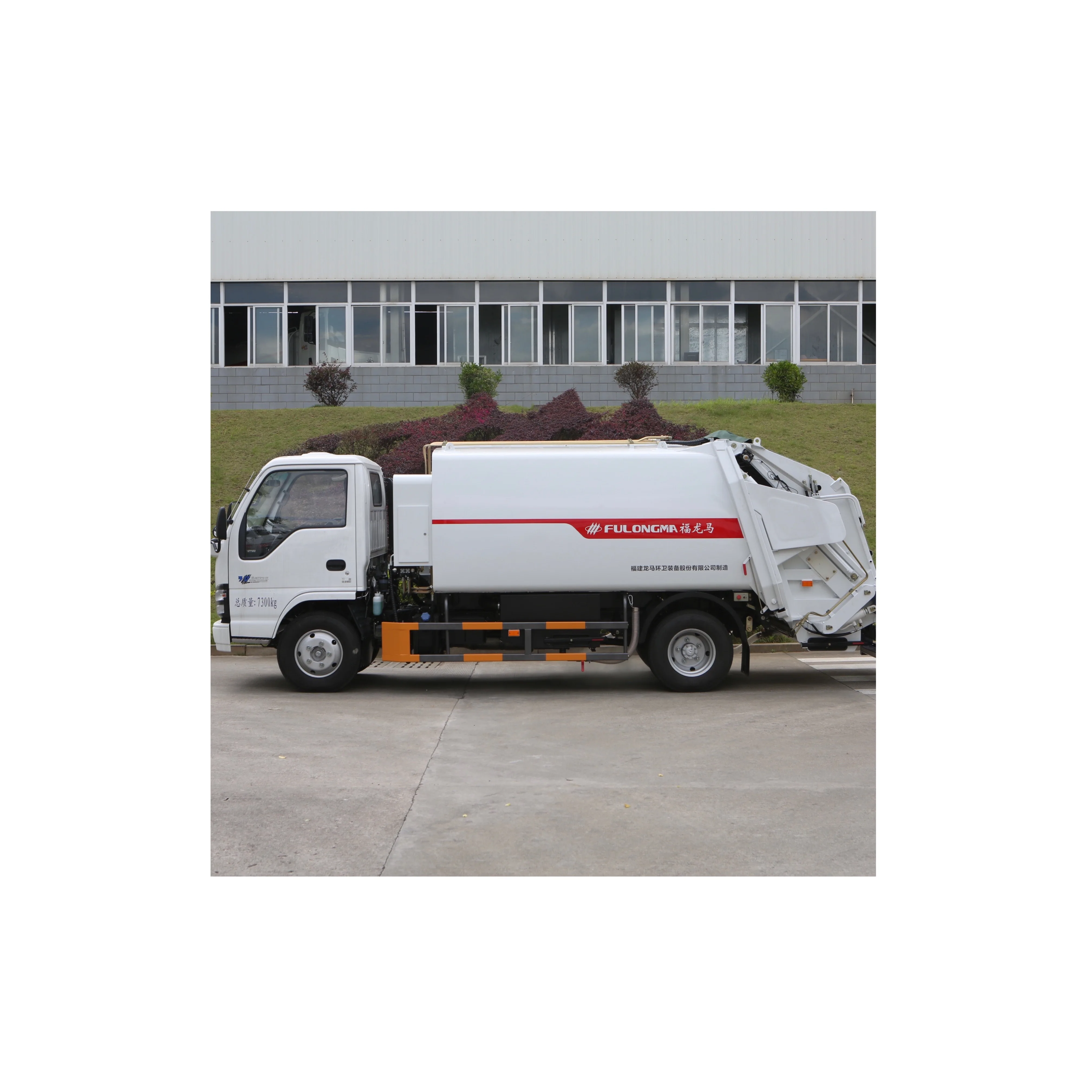 FULONGMA Garbage Collection Compactor Truck 4*2 Waste Compactor Trucks
