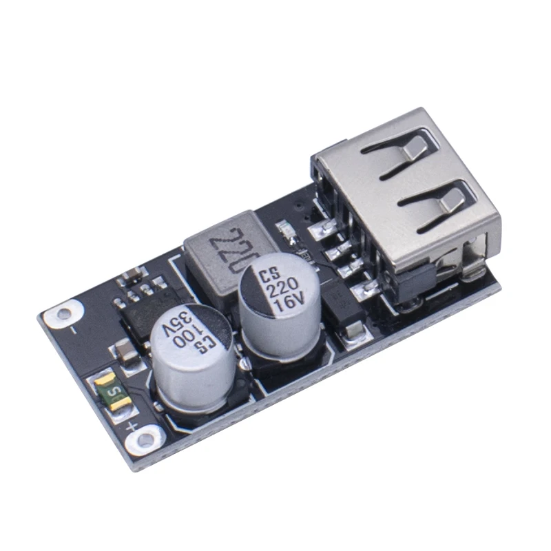 QC3.0 QC2.0 USB DC-DC Buck Converter Charging Step Down Module 8-30V 9V 12V 24V to Fast Quick Charger 3V 5V 12V Circuit Board