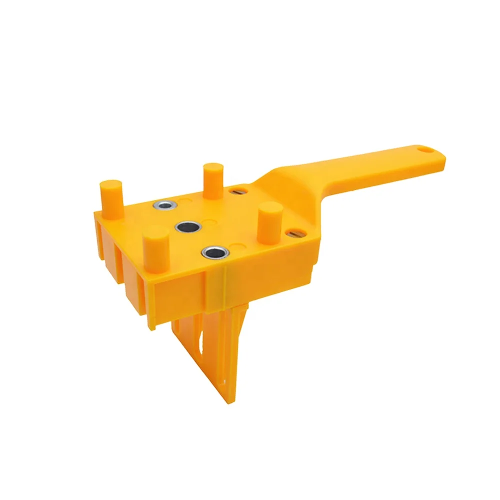 Wood Doweling Jig Punch Locator Drill Guide Handheld Woodworking Pocket Hole Jig Kit Drill Hole Puncher for Wood Dowel Joints