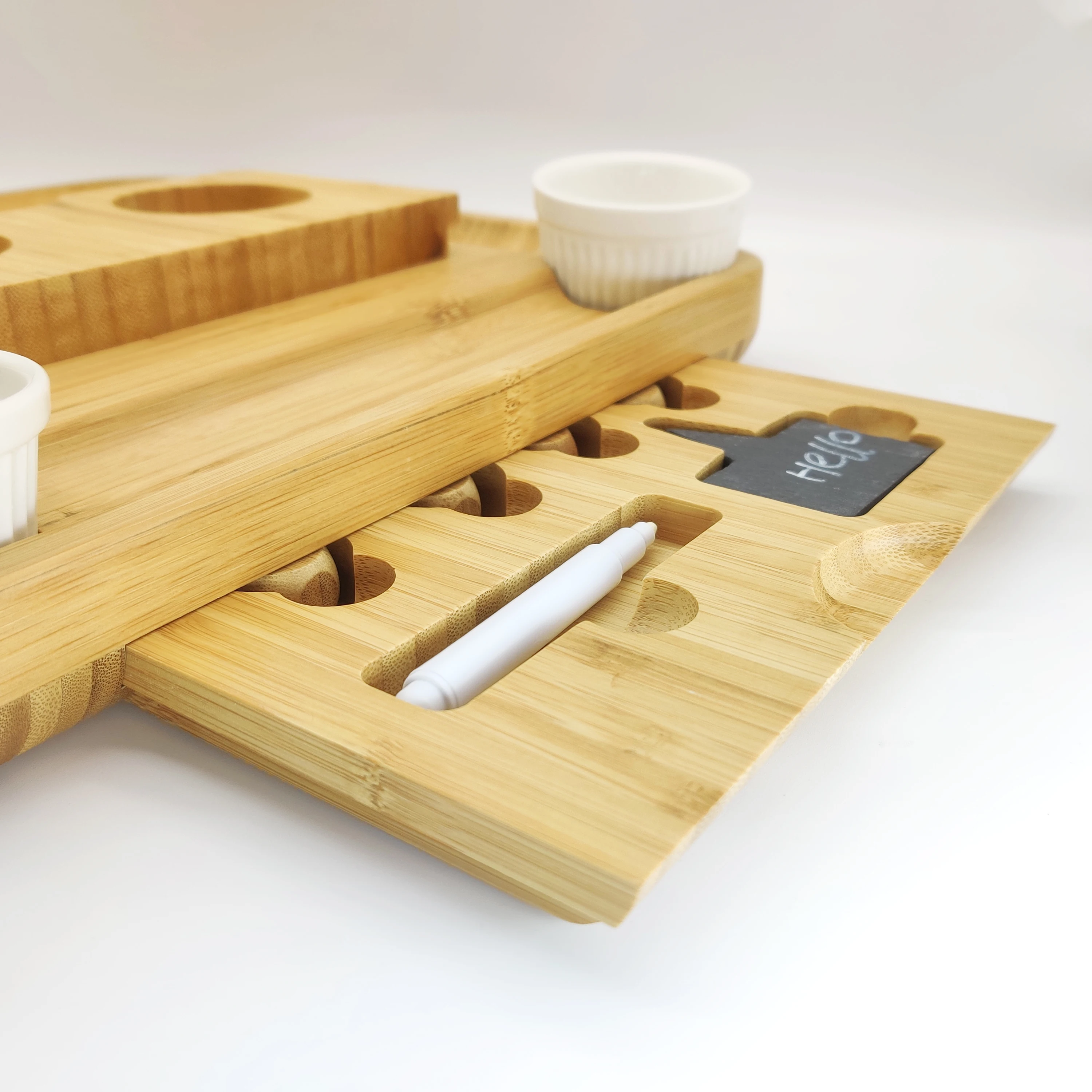 Family party, picnic, camping | hundred does not contain BPA | more tableware bamboo bamboo cheese board