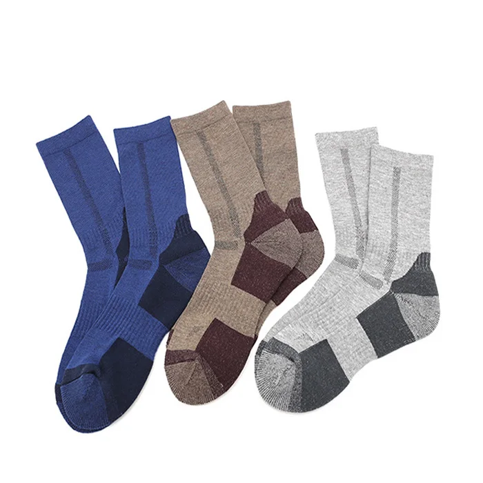 Cold Weather Warm Crew Wool Socks Travel Work Ski Hiking Hunting Snowboard Merino Wool Socks