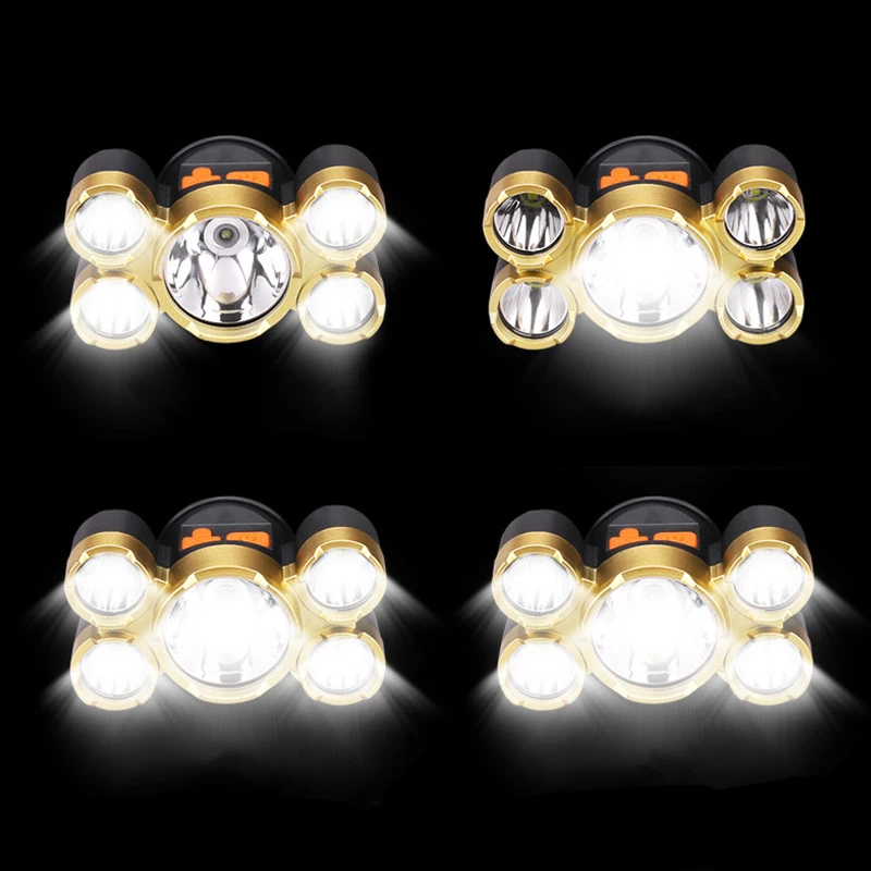 Super Bright LED Headlight-Flashlight-Outdoor Adventure Night Fishing-Adventure Essentials-camping-rechargeable flashlight