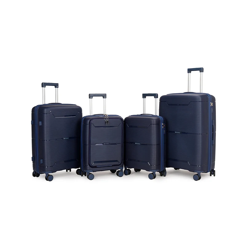 Marksman Big Capacity PP Luggage Set Factory Wholesale Price PP Suitcase Set for Long Distance Travel