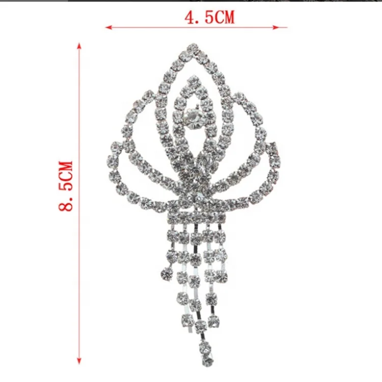 
Fashion Leading Belt Crystal Rhinestone Buckles for Wedding Invitations 