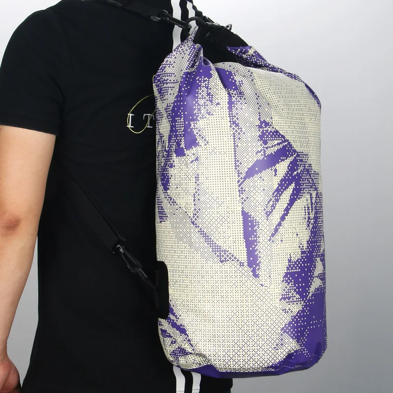 multi color purpose pvc backpack casual colorful design waterproof for kayaking cycling biking surfing small beach dry bag