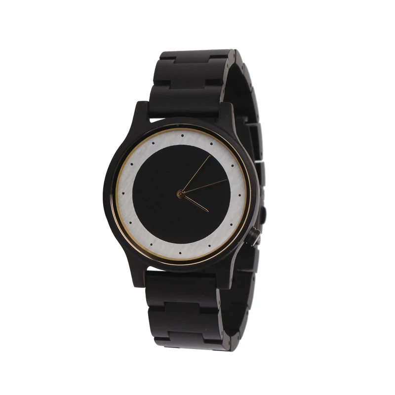 High quality luxury fashion wristwatch men branded your logo oem wood watches