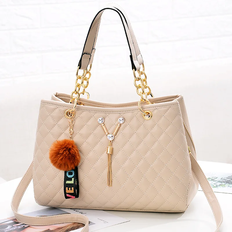 JIANUO new bags for 2020 cheap lady bags large capacity chain handbag