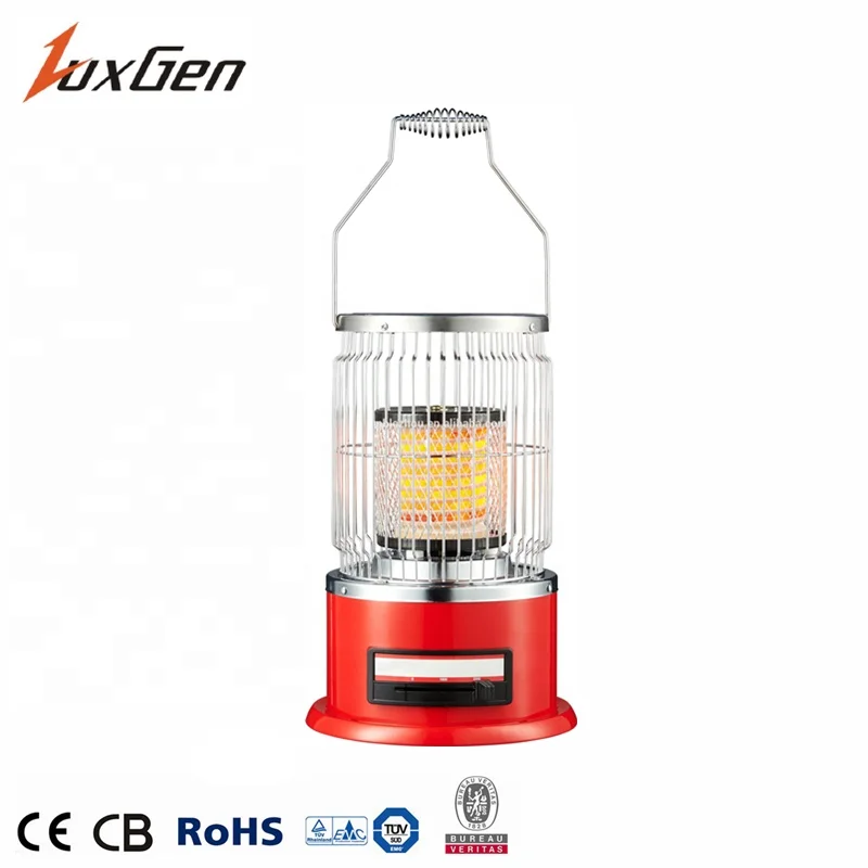 
electric ceramic round heater in home with ce and handel 