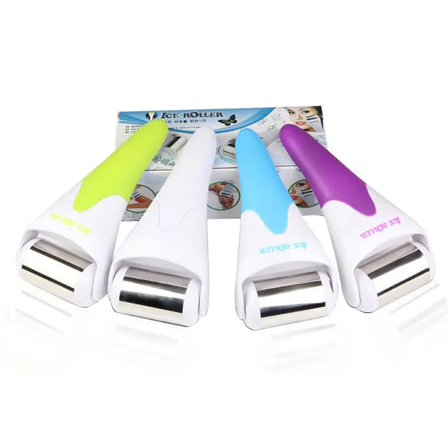 
Hot Selling Stainless Steel Ice Cold Massage Roller Back Body Therapy Tool 