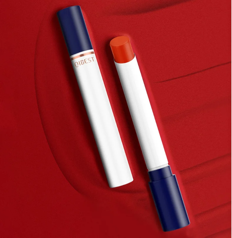 New 4 Colors Smoke Tube Lipstick Matte Natural Cigarette Lipstick Set Tobacco Tube Lipstick Long Lasting Waterproof Lip Sticks