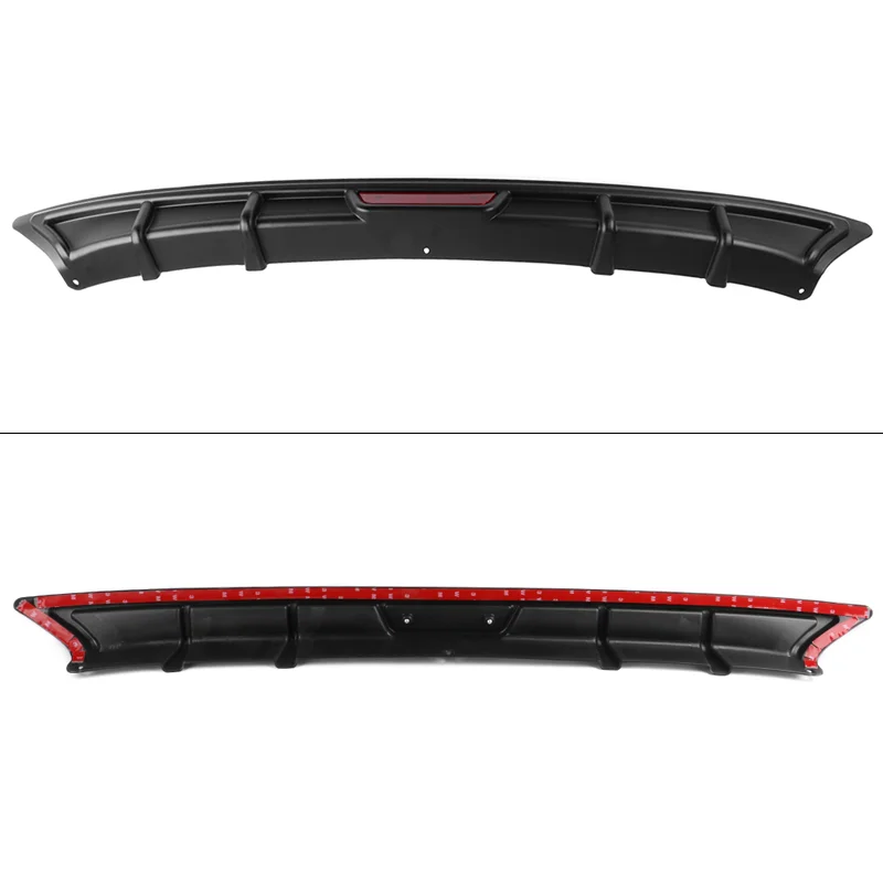 China Car Parts Wholesale Car Accessories Gloss Black Spare Parts Rear Bumper Diffuser Lip For Honda Accord 2018-2020
