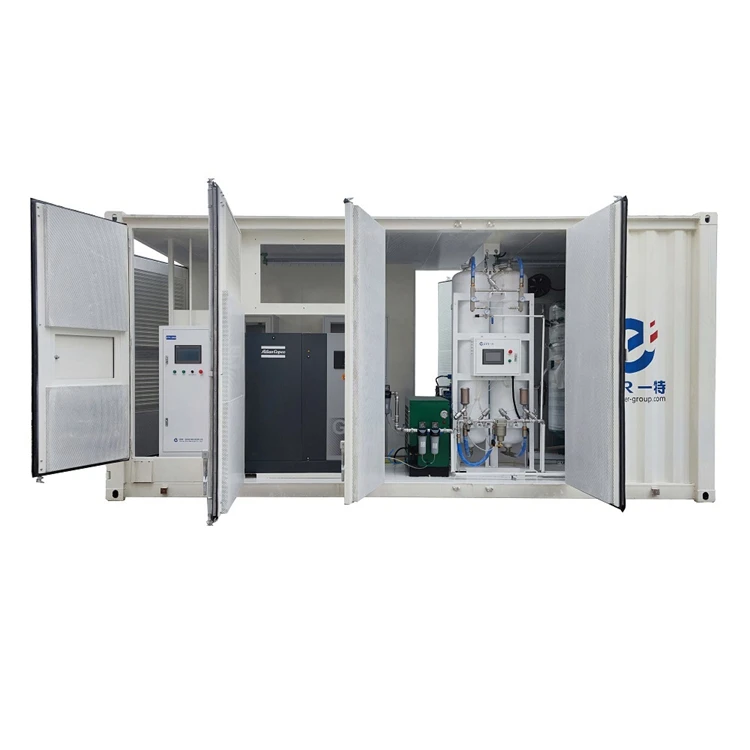 High Quality Container Medical Oxygen Plant China o2 Plant Price