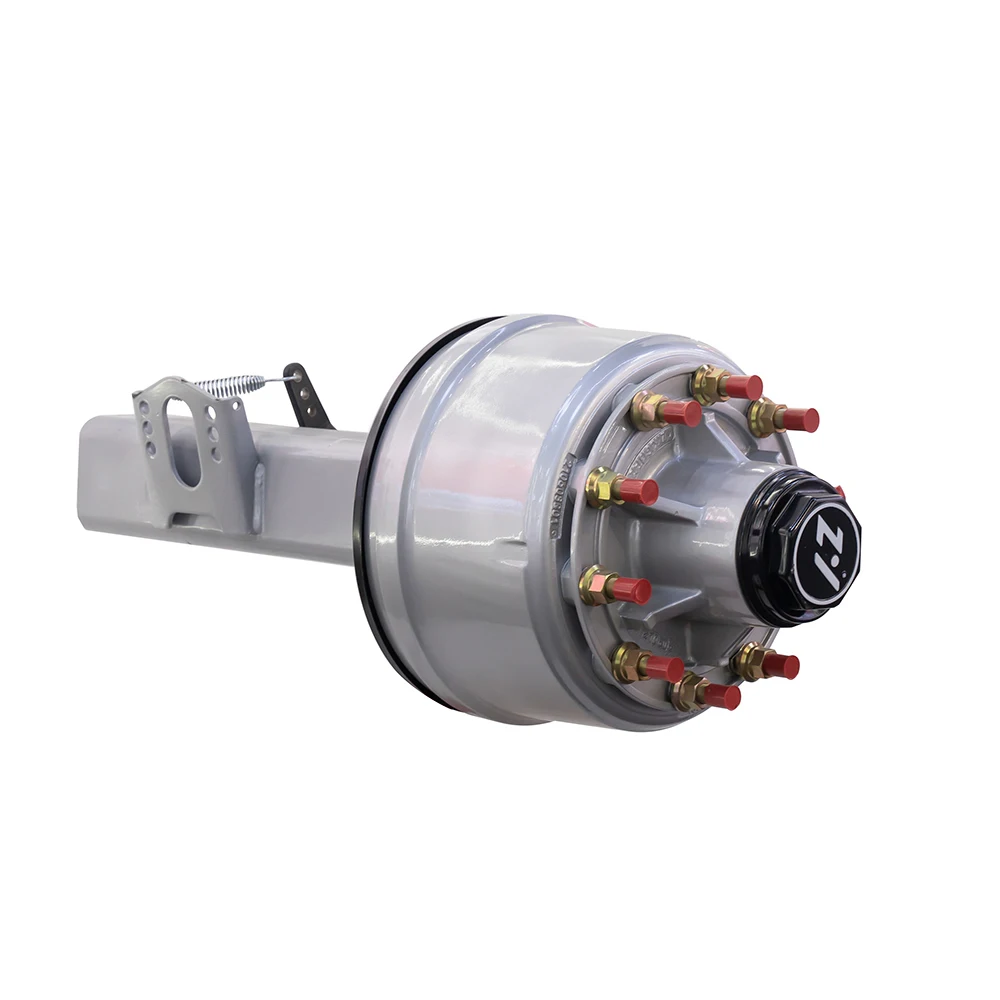 heavy truck agricultural dump truck single rear front air brake truck trailer axle