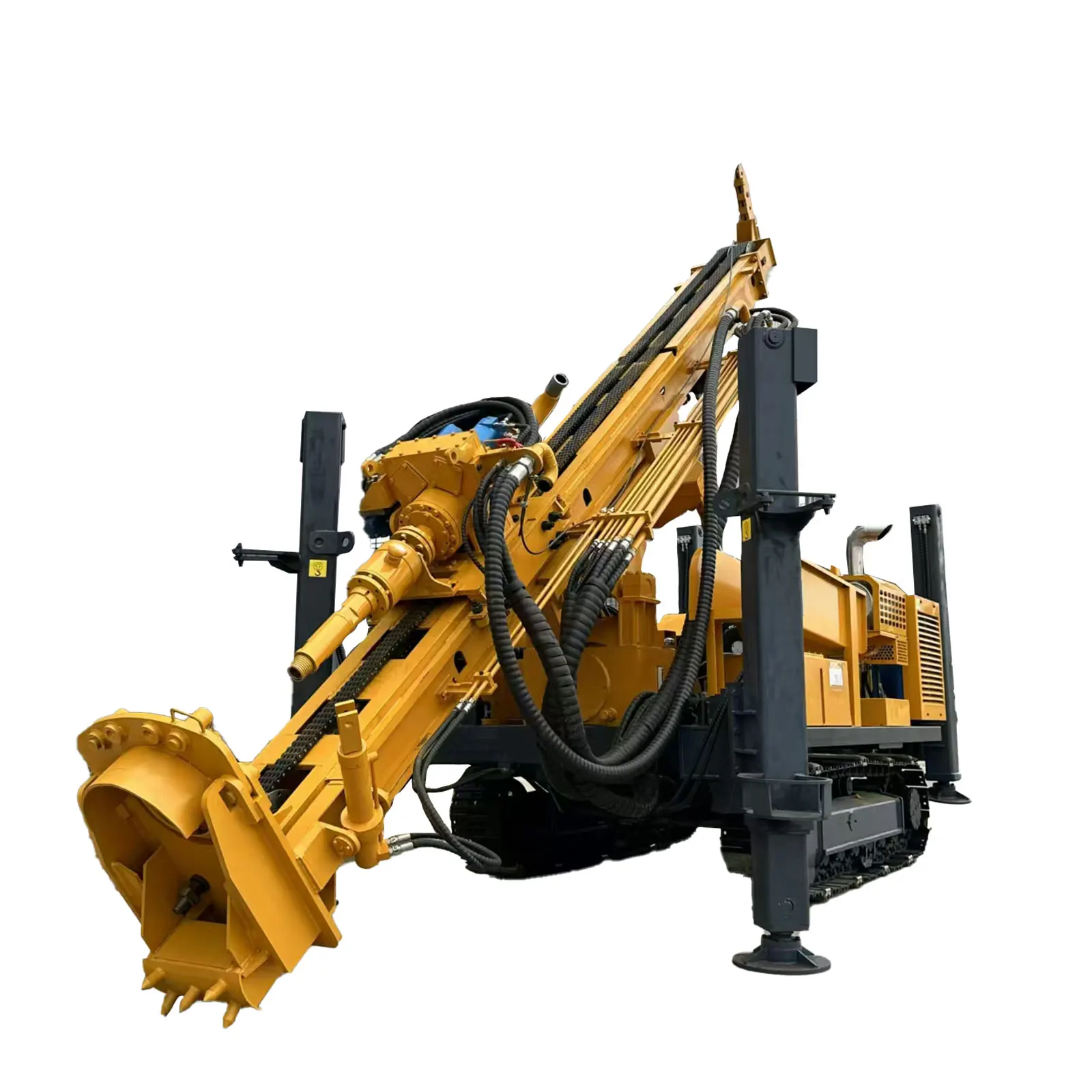 Hydraulic drilling rig high efficiency drilling equipment RC reverse circulation drilling rig