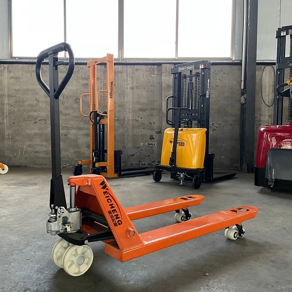 High Quality China Warehouse Double Pressure Relief 2000kg Hand Pallet Truck Hydraulic Hand Pallet Truck for sell