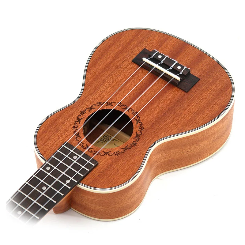 Ukulele 21 Inch Mahogany Ukulele 4 String Small Guitar  for Kids Gift