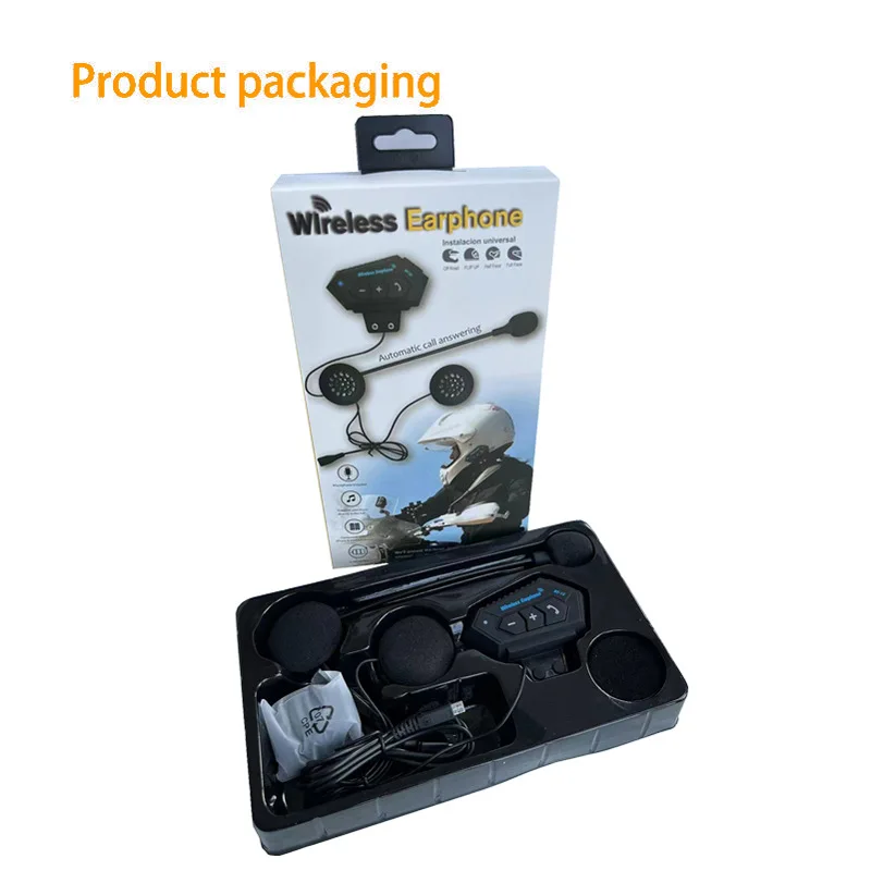 Factory custom high quality motorcycle helmet bluetooth headphones