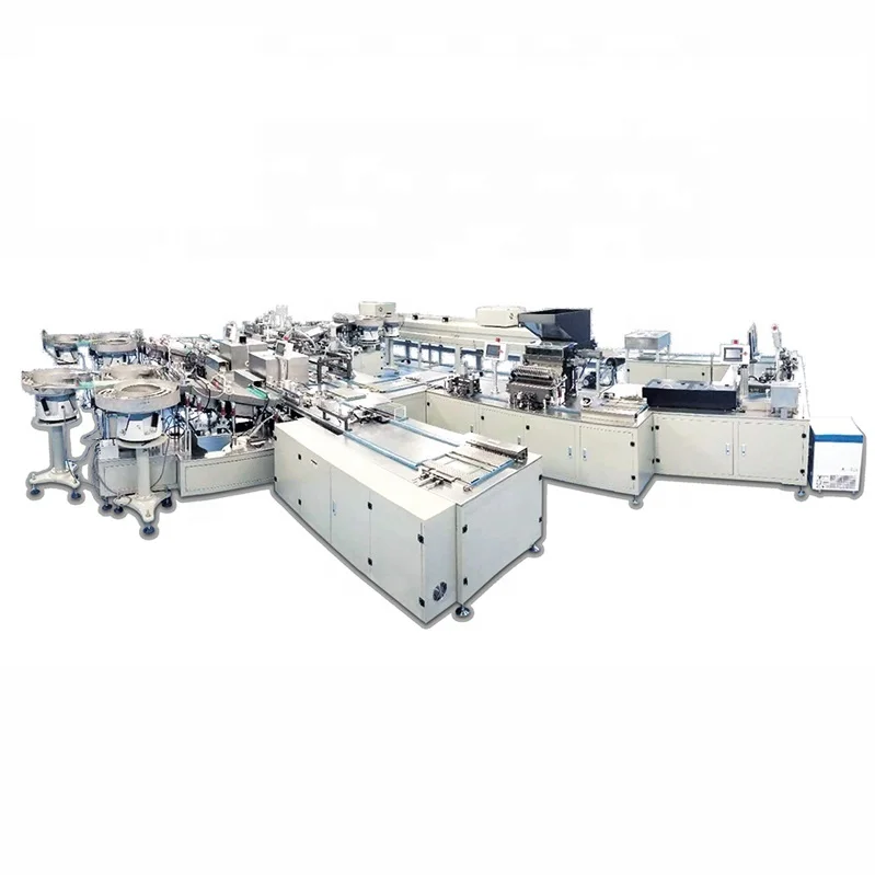 hypodermic needle production line