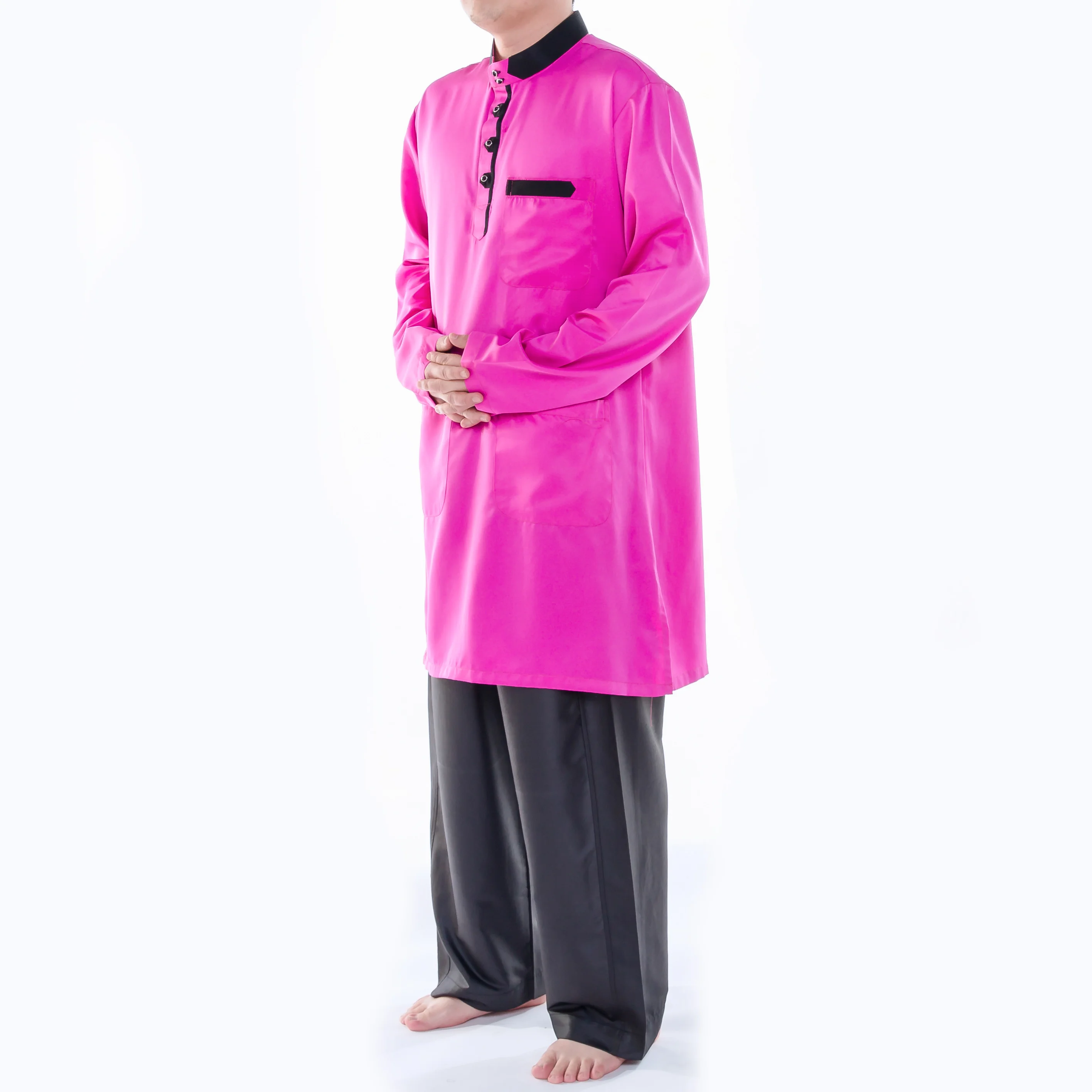 Plus Size Muslim Dubai Abaya 2021 Muslim Men Turkey Clothes Muslim Men Robe Dress gamis jubah